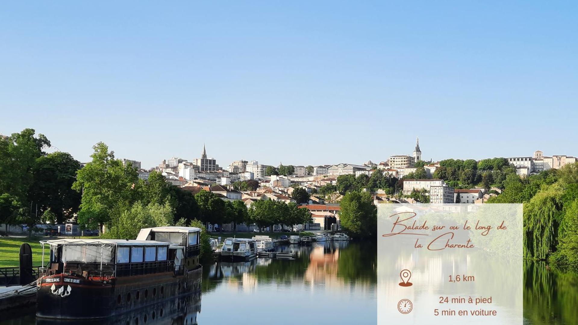 Face A L'Hotel De Ville Grand Et Lumineux Appartement Ανγκουλέμ Εξωτερικό φωτογραφία